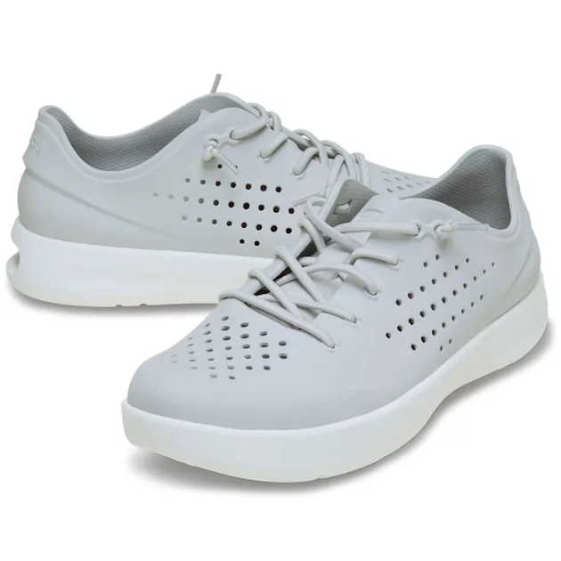 Чоловічі кросівки крокс Емоушн Сірі Crocs InMotion LiteRide Pacer Atmosphere/White - Фото 1 Чоловічі кросівки крокс Емоушн Сірі Crocs InMotion LiteRide Pacer Atmosphere/White - зображення 1
