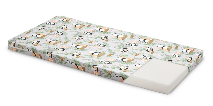Materac Sensillo Panda i lis 120x60 cm (5908310395302) - obraz 2