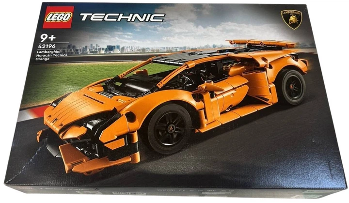 Zestaw klocków LEGO Technic Pomarańczowe Lamborghini Huracán Tecnica 806 elementów (42196) (955555916473562) - Outlet - obraz 2
