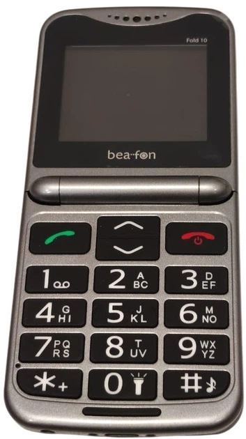 Telefon komórkowy Beafon Fold 10 Silver/Black (Fold10_EU001B) (356459115890996) - Outlet - obraz 4