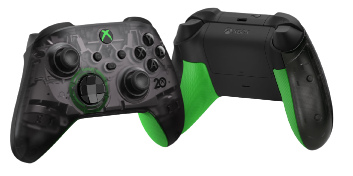 Геймпад бездротовий Microsoft Xbox Series X | S Wireless Controller 20th Anniversary Special Edition (QAU-00045) - Фото 4 Геймпад бездротовий Microsoft Xbox Series X | S Wireless Controller 20th Anniversary Special Edition (QAU-00045) - зображення 4