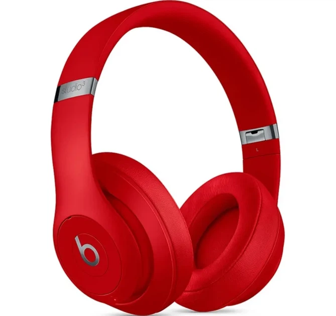 Навушники Beats by Dr. Dre Studio3 Wireless Red (MQD02) - Фото 2 Навушники Beats by Dr. Dre Studio3 Wireless Red (MQD02) - зображення 2