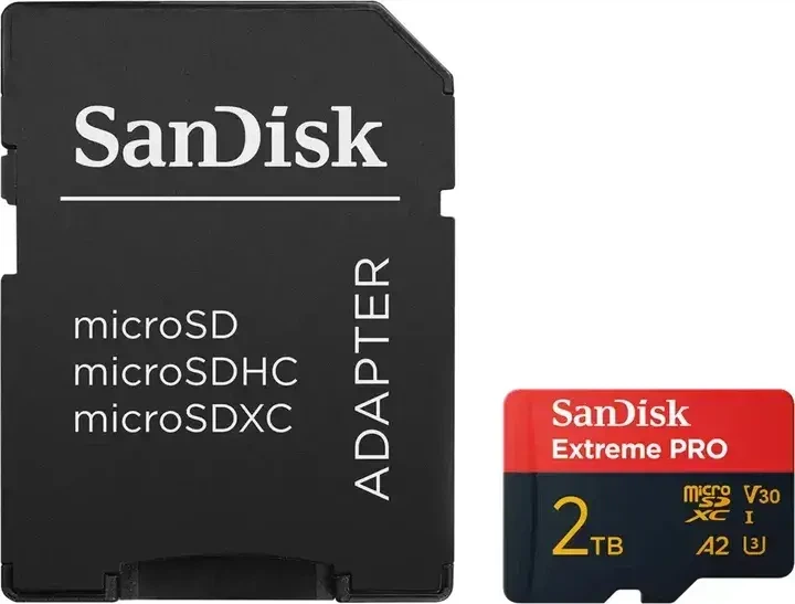 Карта пам'яті SanDisk 2 TB microSDXC Extreme PRO (SDSQXCD-2T00-GN6MA) - изображение 2