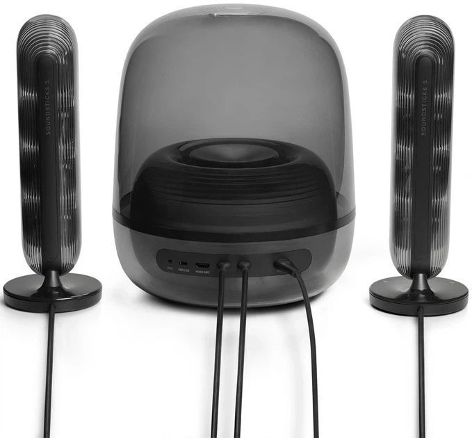 Акустична система Harman/Kardon SoundSticks 5 Black (HKSOUNDSTK5BEP) - зображення 3