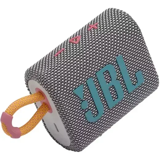 Портативна акустика JBL GO 3 Gray (JBLGO3GRY) - изображение 3