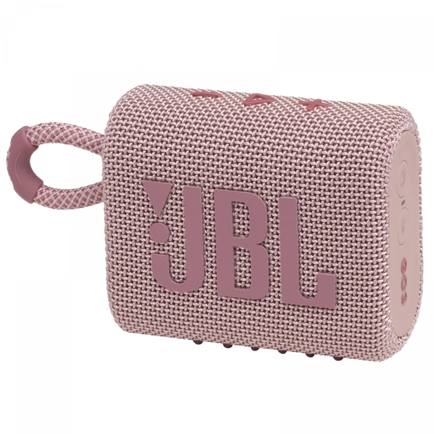 Портативна акустика JBL GO 3 Pink (JBLGO3PINK) - изображение 2