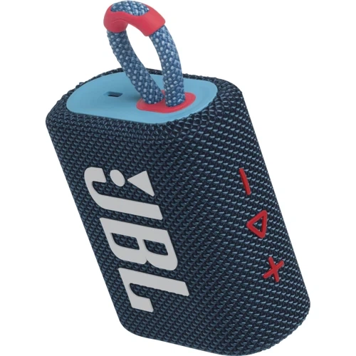 Портативна акустика JBL GO 3 Blue Coral (JBLGO3BLUP) - Фото 5 Портативна акустика JBL GO 3 Blue Coral (JBLGO3BLUP) - зображення 5
