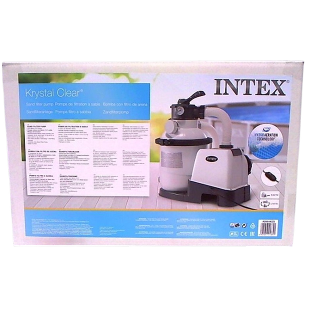 Pompa filtrująca piaskowa do basenów Intex 26644GS RCD 4500 l/h 220 V (6941057413891) - obraz 5