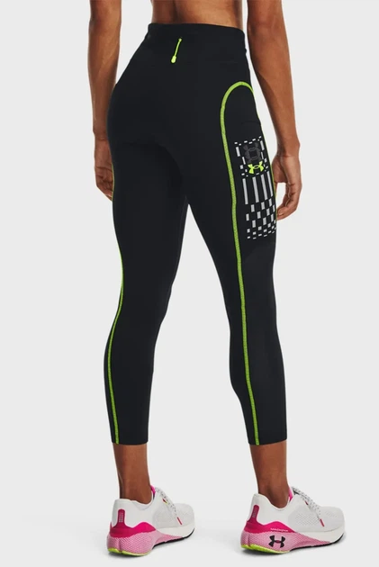 Жіночі чорні тайтси UA Run Anywhere Ankle Tight Under Armour XS 1376763-001 - изображение 3