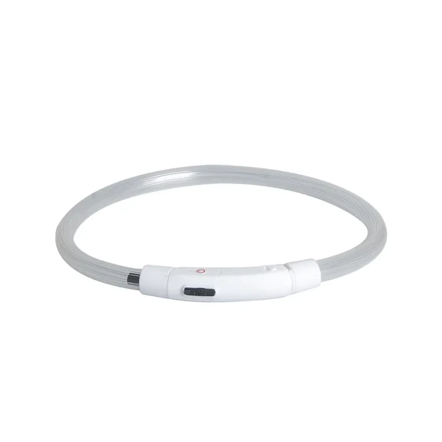 Світний LED-комір для собак світлодіодний нашийник для тварин 30-70 см - Фото 4 Світний LED-комір для собак світлодіодний нашийник для тварин 30-70 см - зображення 4