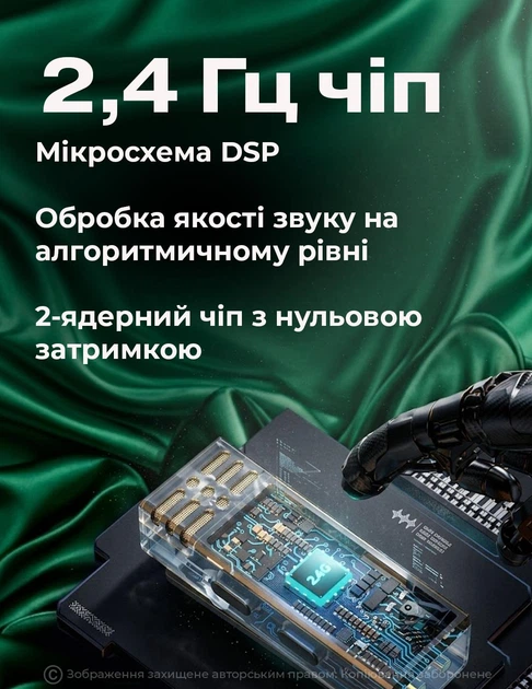 Бездротовий петличний мікрофон для Android та iPhone Type-C