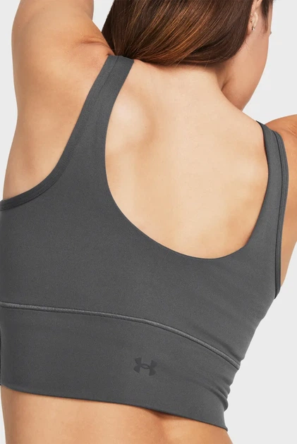 Жіночий сірий топ Meridian Fitted Crop Tank Under Armour XL 1379153-025 - изображение 2