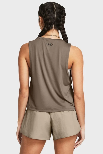 Жіночий коричневий топ Vanish Energy Crop Tank Under Armour M 1383654-200 - Фото 2 Жіночий коричневий топ Vanish Energy Crop Tank Under Armour M 1383654-200 - зображення 2