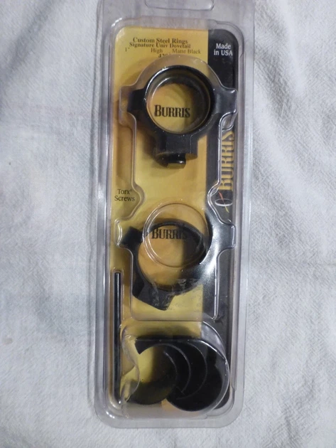 Кольца Burris 25.4 мм High Matte 420511 - Фото 2 Кольца Burris 25.4 мм High Matte 420511 - изображение 2