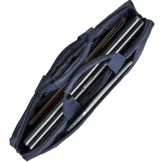 Сумка для ноутбука 15.6" RIVACASE Komodo 8035 Dark Blue - Фото 4 Сумка для ноутбука 15.6" RIVACASE Komodo 8035 Dark Blue - зображення 4