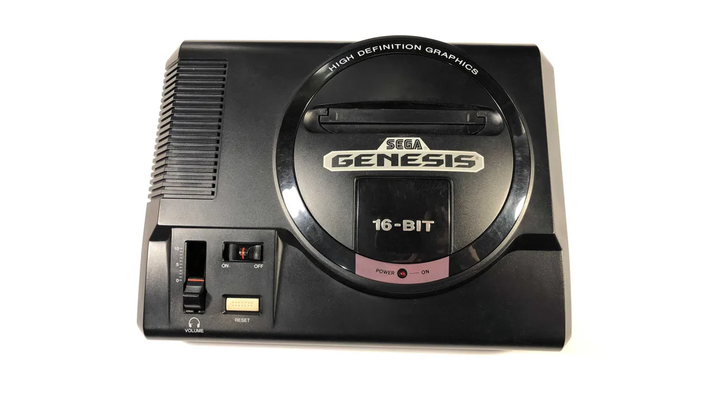 Консоль Sega Mega Drive 1 1601 VA6 EXT USA Black Без Геймпада Б/У - зображення 2