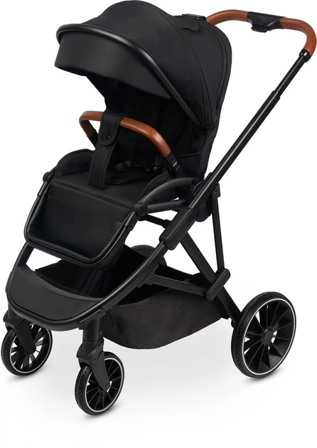 Wózek spacerowy Caretero Ratio czarny 93 x 59 x 113 cm (5908310397221) - obraz 2