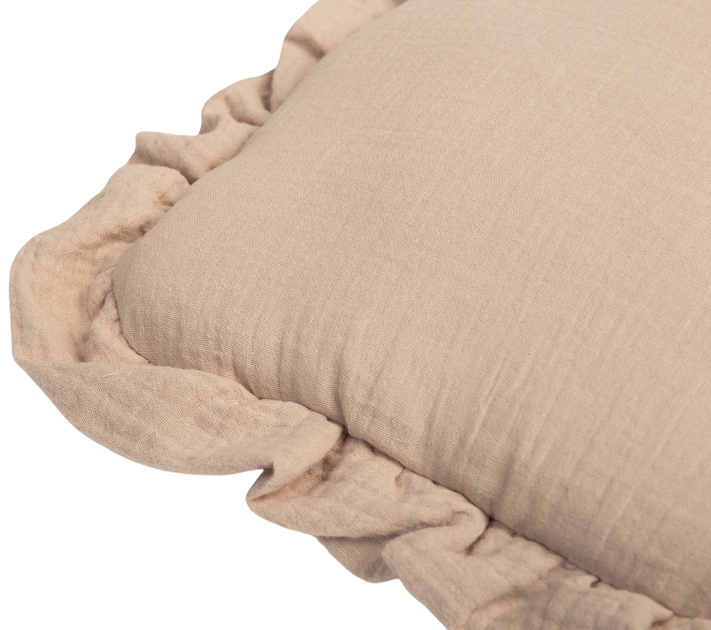 Komplet do wózka Sensillo Muslin poduszka + koc beżowy (5908310395500) - obraz 2