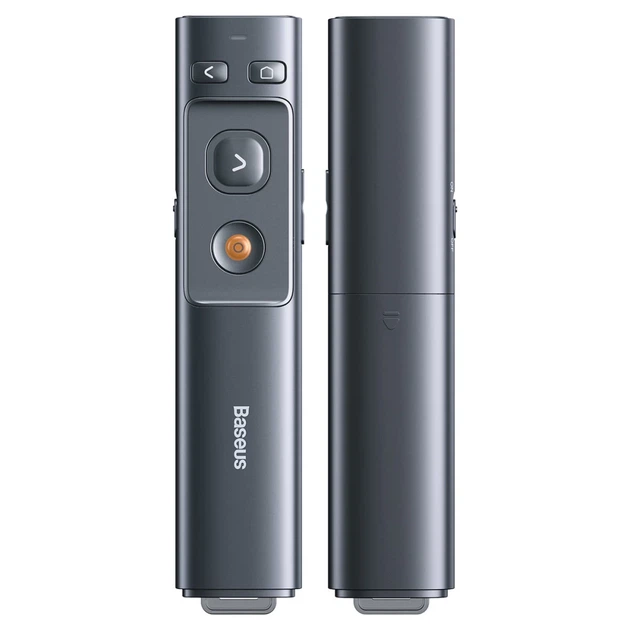 Пульт дистанционного управления Baseus Orange Dot with Laser Pointer (without Battery) Gray (ACFYB-B0G) - изображение 2