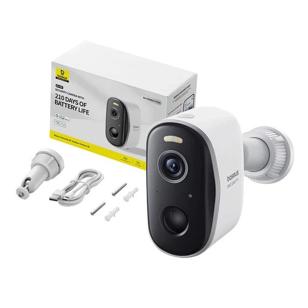 Камера відеоспостереження Baseus N1 White (S0ST002130) - зображення 6