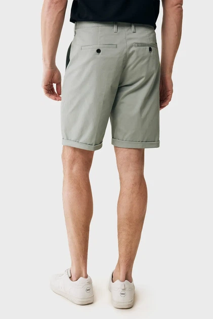 Чоловічі оливкові шорти CRAIG Garment dye chino shorts Mexx M MF007300651M - изображение 3
