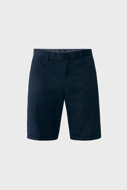 Чоловічі темно-сині шорти CRAIG Garment dye chino shorts Mexx M MF007300651M - изображение 5