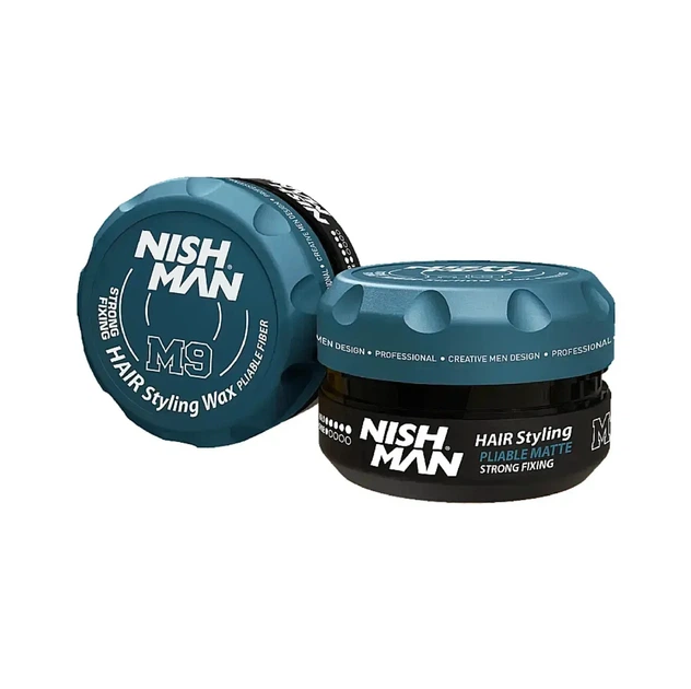 Матова паста для укладання Nishman Hair Styling Matte Paste M9 100 мл - Фото 1 Матова паста для укладання Nishman Hair Styling Matte Paste M9 100 мл - изображение 1