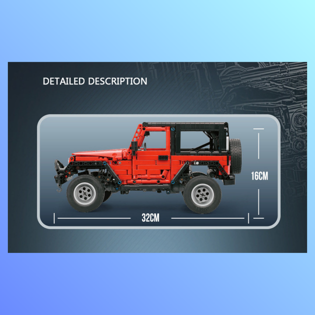 Конструктор Dico Внедорожник Extreme Off-Road Decool (33005) - изображение 3
