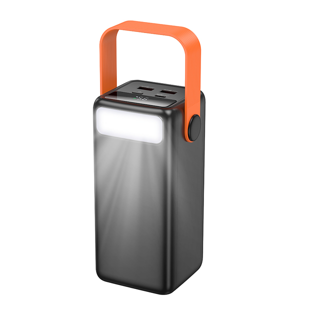 Внешний аккумулятор BOROFONE BJ66A Magnifico 22.5W+PD20W fully compatible power bank (50000mAh) Black - зображення 3