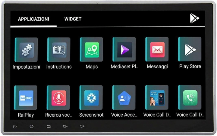 Автомагнитола JFSound JF-011A-XDAB-D9 / 10.1" / Сенсорная / 4/64Гб / Android 10 / Bluetooth / GPS / WI-FI / DAB / 1DIN 10058091911111 b4 - изображение 2