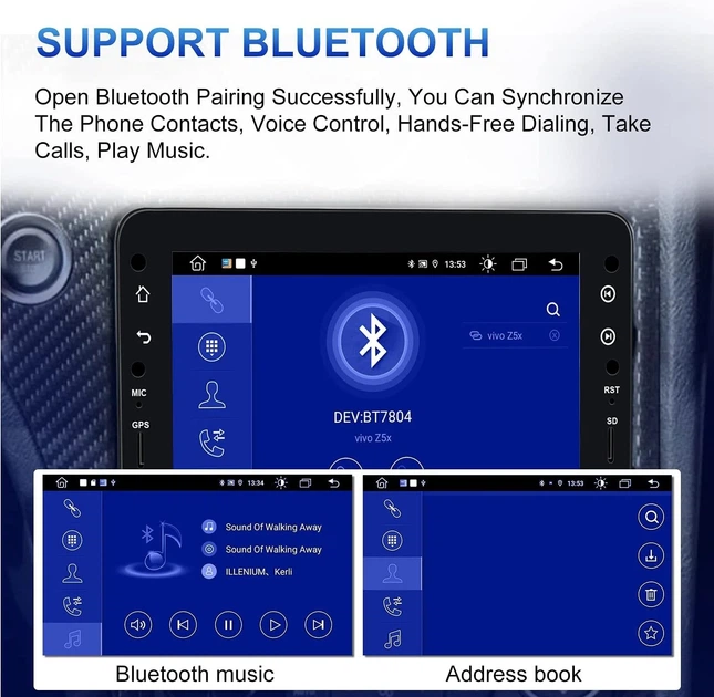 Автомагнитола Ponskoy Car Radio for Alfa Romeo 159 Spider Brera Sportwagon / 7'' / USB / WI-FI / Bluetooth / GPS / Android11 / Black b5 - Б/У - изображение 7