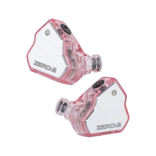 7HZ x Crinacle Zero:2 II (pink, no mic) - оновлена внутрішньоканальна модель з покращеними характеристиками - Фото 1 7HZ x Crinacle Zero:2 II (pink, no mic) - оновлена внутрішньоканальна модель з покращеними характеристиками - зображення 1