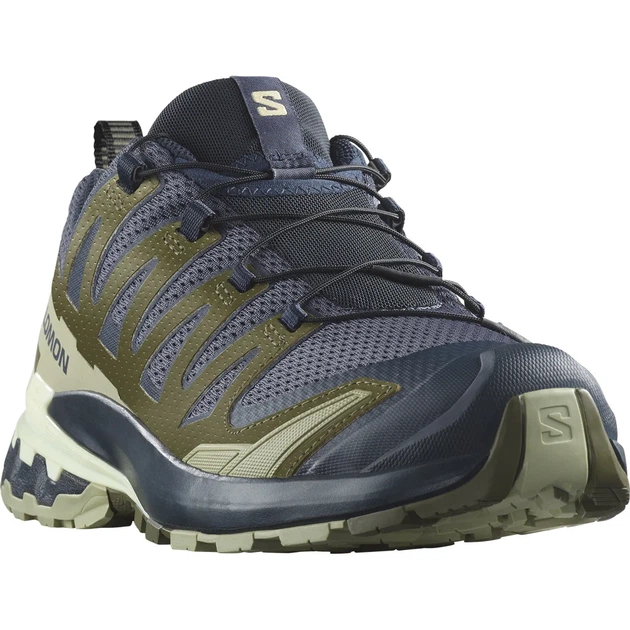 Кроссовки Salomon outdoor XA PRO 3D V9 8.5 India Ink/Olive Night/Aloe Wash - Фото 3 Кроссовки Salomon outdoor XA PRO 3D V9 8.5 India Ink/Olive Night/Aloe Wash - изображение 3
