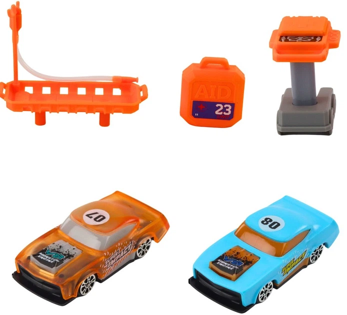 Zabawka LEAN Toys Karetka ambulans na baterie ze światłami i dźwiękami Biała 27886 (5905991083092) - obraz 4