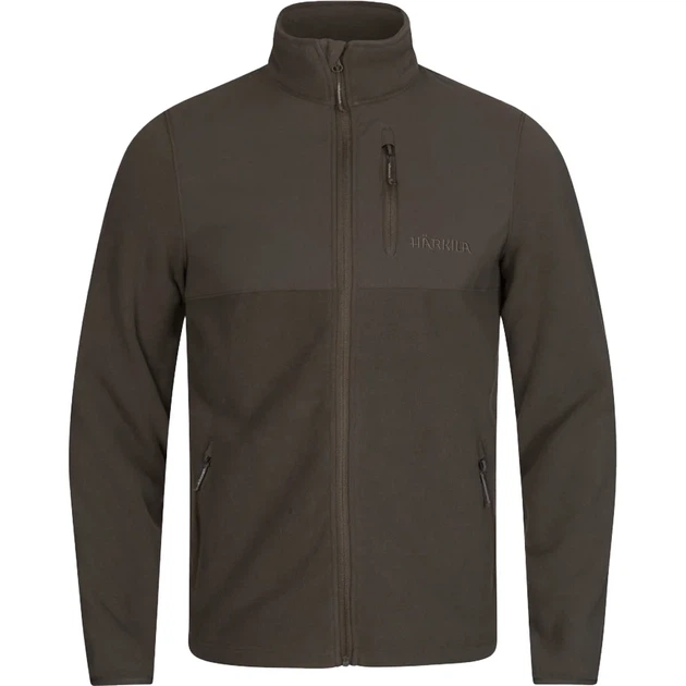 Флисовая кофта Harkila Fjell fleece jacket M Коричневый - Фото 1 Флисовая кофта Harkila Fjell fleece jacket M Коричневый - изображение 1