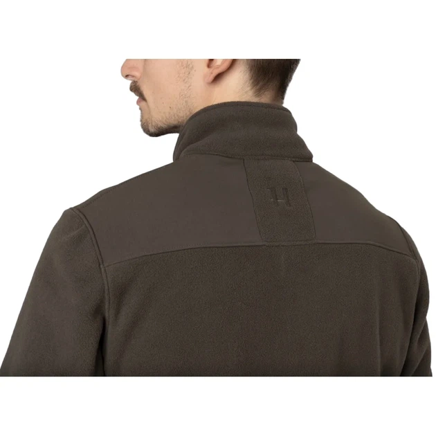 Флисовая кофта Harkila Fjell fleece jacket M Коричневый - Фото 4 Флисовая кофта Harkila Fjell fleece jacket M Коричневый - изображение 4