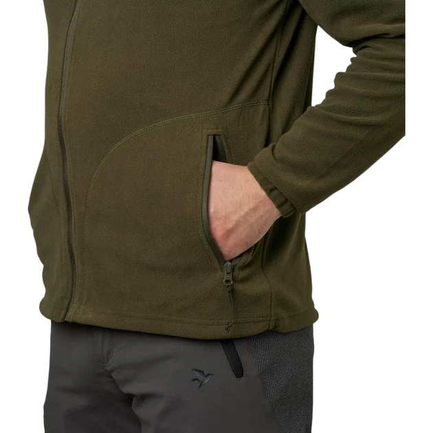 Кофта Seeland Benjamin fleece 2XL Зеленый - изображение 4