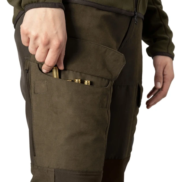 Штани Harkila Scandinavian Women 38 Willow Green/Deep Brown - зображення 6