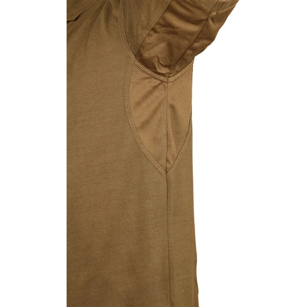 Теніска поло Defcon 5 Tactical Polo Short Sleeves with Pocket M Coyote brown - зображення 5