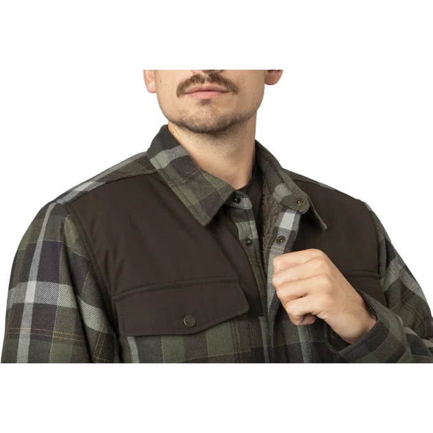 Сорочка Harkila Asmund Insulated L Willow Green/Phantom - Фото 4 Сорочка Harkila Asmund Insulated L Willow Green/Phantom - зображення 4