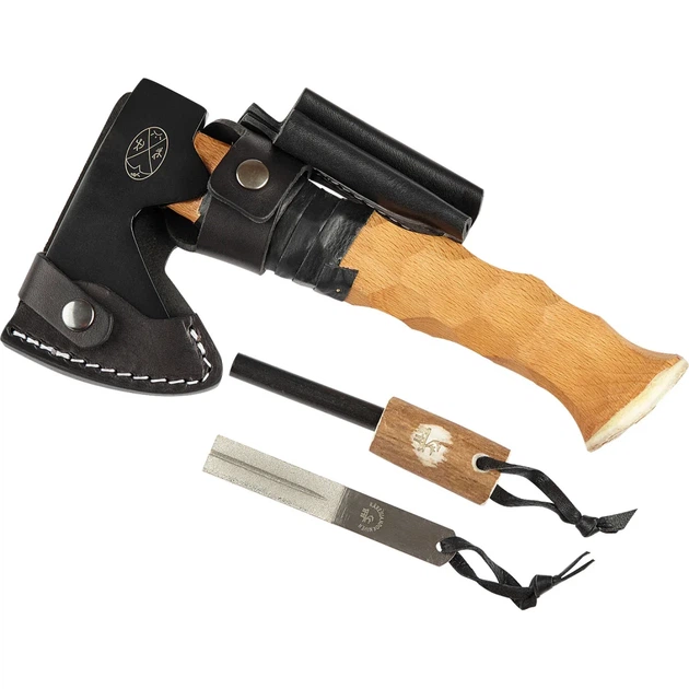 Сокира Karesuandokniven Forest Axe set. Колір - чорний - зображення 3