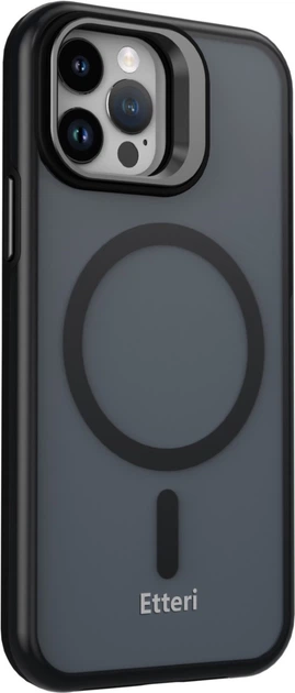 Чохол Etteri Morning Fog для Apple iPhone 12 / 12 Pro Black (5907582340904) - зображення 2