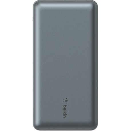 Зовнішній акумулятор Power Bank Belkin 20000mAh 15W Gray (BPB012BTGY) - Фото 1 Зовнішній акумулятор Power Bank Belkin 20000mAh 15W Gray (BPB012BTGY) - зображення 1