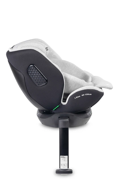 Автокрісло Caretero Lumi I-Size Isofix обертове світло-сіре 40–150 см (5903076322906) - зображення 9