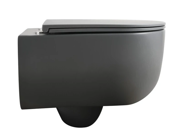 Унітаз підвісний RIMLESS графіт Mixxus Premium TOPPER MP6657 (00150267) - Фото 3 Унітаз підвісний RIMLESS графіт Mixxus Premium TOPPER MP6657 (00150267) - изображение 3