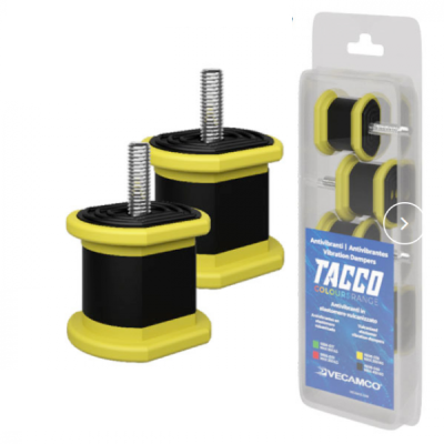 Виброопоры Vecamco TACCO - 4 шт (Нагрузка 200 кг). Антивибрационные вставки для кондиционеров, Желтые (COPY) - Фото 1 Виброопоры Vecamco TACCO - 4 шт (Нагрузка 200 кг). Антивибрационные вставки для кондиционеров, Желтые (COPY) - изображение 1