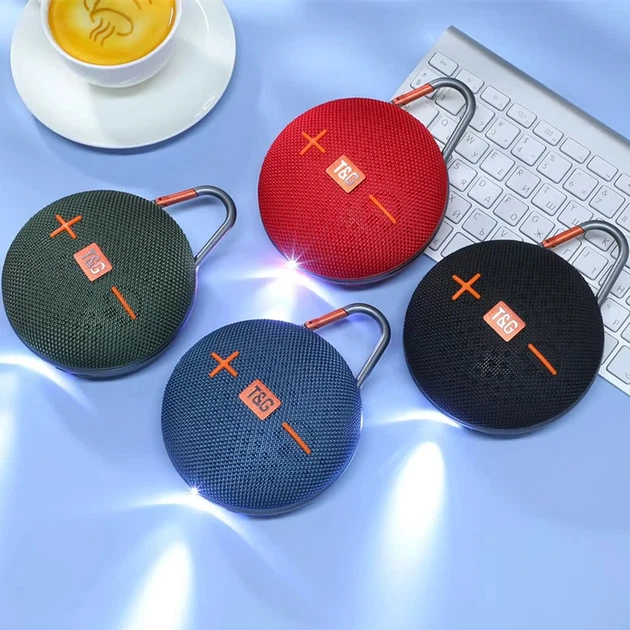 Bluetooth колонка TG648 + FM радіо- зелений - изображение 3