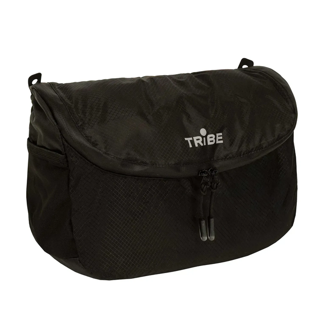 Косметичка дорожня Tribe Wash Organizer з підвісом, органайзер для подорожей, водовідштовхувальна, чорна, T-IZ-0019-black - Фото 1 Косметичка дорожня Tribe Wash Organizer з підвісом, органайзер для подорожей, водовідштовхувальна, чорна, T-IZ-0019-black - изображение 1
