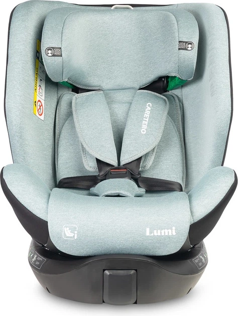 Автокрісло Caretero Lumi I-Size Isofix обертове зелене 40–150 см (5903076322913) - зображення 4