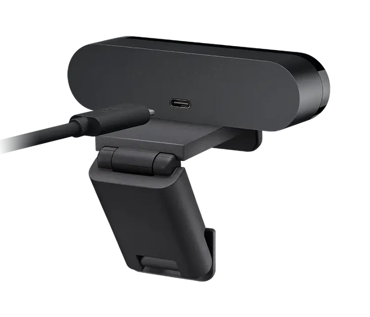 Веб-камера Logitech Brio 4K - Ultra HD 4K + Кабель Type-C/ Колір-чорний/ Вживана - Б/У - Фото 2 Веб-камера Logitech Brio 4K - Ultra HD 4K + Кабель Type-C/ Колір-чорний/ Вживана - Б/У - изображение 2